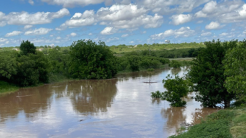 Flooding at the Lower Colorado River